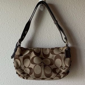 Coach F15068 Signature shoulder bag